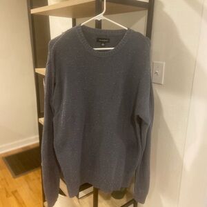 Treasure & Bond Speckled Navy Crewneck Sweater